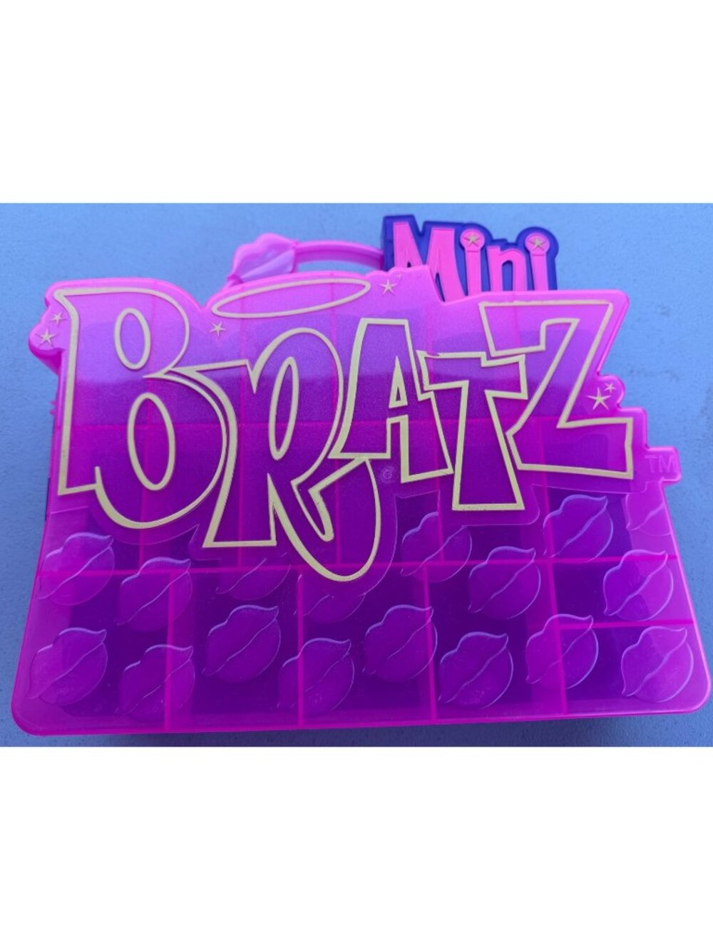 MGA Entertainment Purple & Pink Mini Bratz Doll Collector's Case 11" Tall